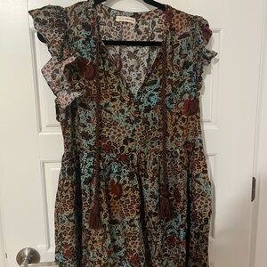 Ulla Johnson Multicolor Floral Blouse